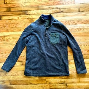 REI Men’s Snap Fleece Pullover - Large